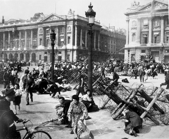 Французское сопротивление во время боёв в Париже