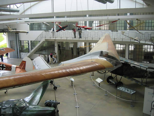 Horten H.IV в&amp;nbsp;немецком музее авиации, Мюнхен