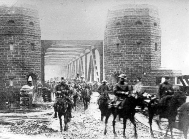 Мост в&amp;nbsp;1918 году