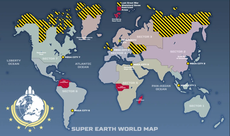 Карту СуперЗемли можно найти на&amp;nbsp;странице X&amp;nbsp;CEO Arrowhead.