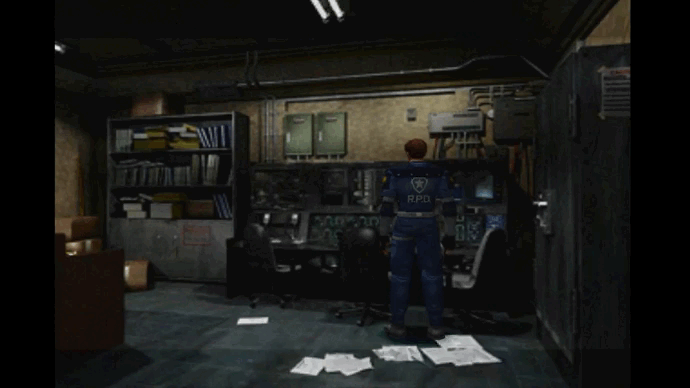 Завершение демоверсии Resident Evil 2 (1998)