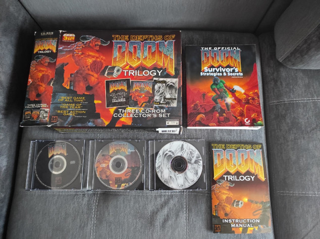 the depths of&amp;nbsp;Doom Trilogy&amp;nbsp;— Collector set