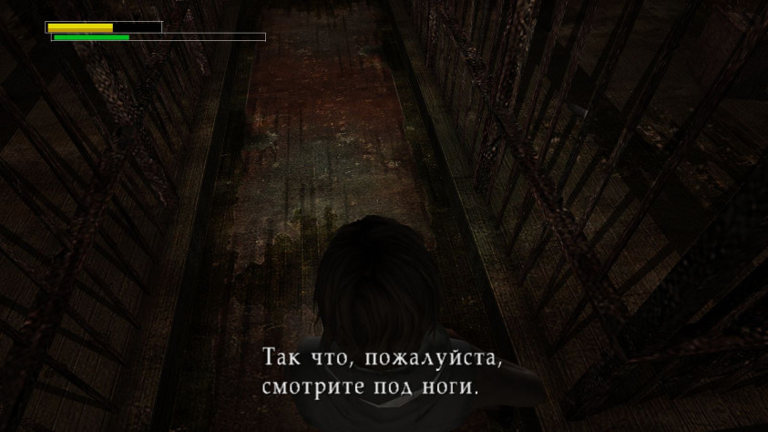 Этот самый коридор с&amp;nbsp;падающим потолком. Поправьте, если ошибаюсь, но&amp;nbsp;на&amp;nbsp;средней сложности я&amp;nbsp;не&amp;nbsp;помню, чтобы тут можно было умереть, если неправильно идти.