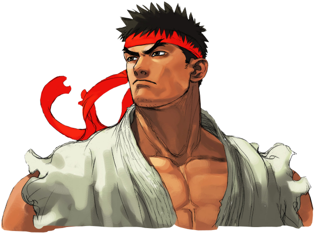 Другой известный боец Кёкушинкая - это Рю из серии Street Fighter