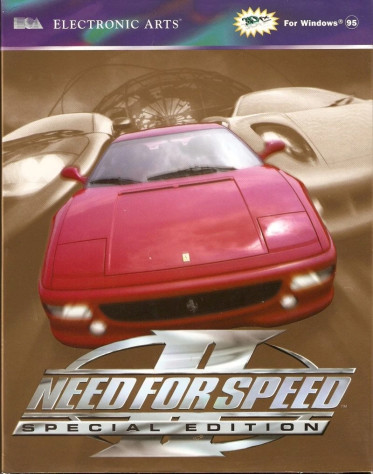 Европейская обложка Need for speed&amp;nbsp;II. Special Edition