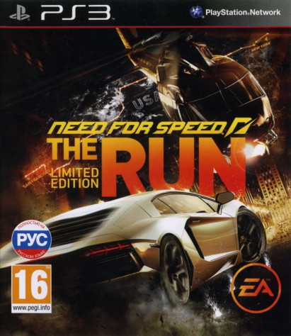 Обложка Need For Speed: The&amp;nbsp;Run. Limited Edition