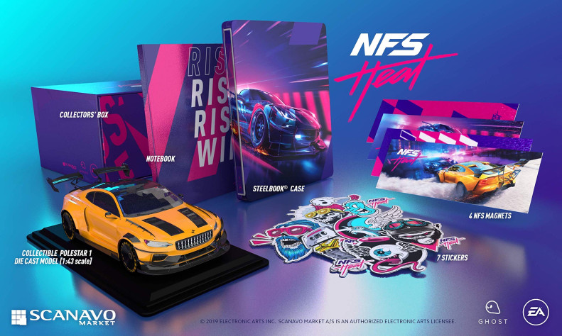 У&amp;nbsp;NFS Heat был Collector’s Edition.