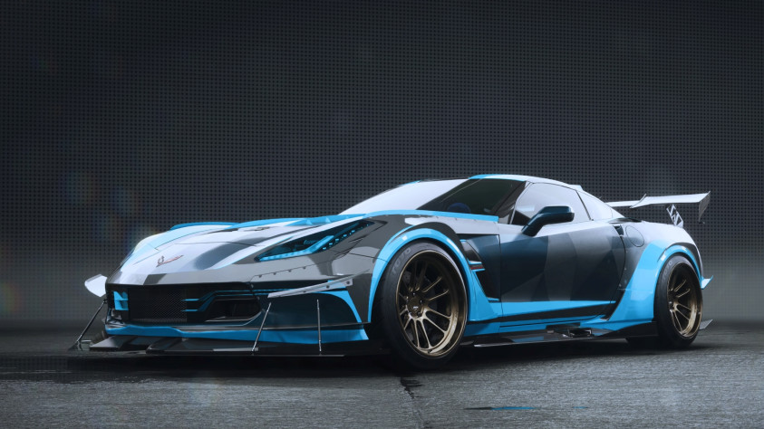 А&amp;nbsp;когда её&amp;nbsp;добавили в&amp;nbsp;Need For Speed: Unbound, то&amp;nbsp;она стала называться Chevrolet Corvette Grand Sport Epic Custom.
