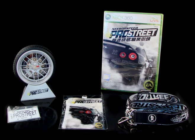 Состав издания Need For Speed: ProStreet. Limited Edition