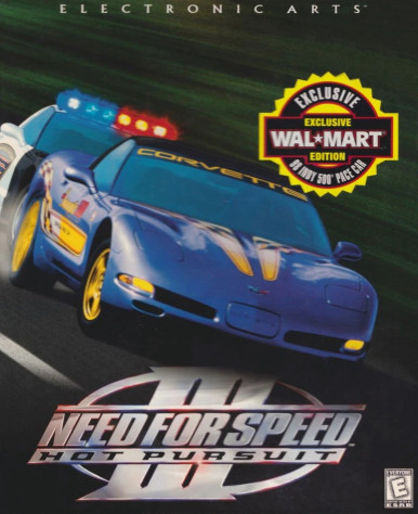 Обложка особого издания Need For Speed III: Hot Pursuit для ПК, которое продавалась в&amp;nbsp;США в&amp;nbsp;магазинах сети Walmart