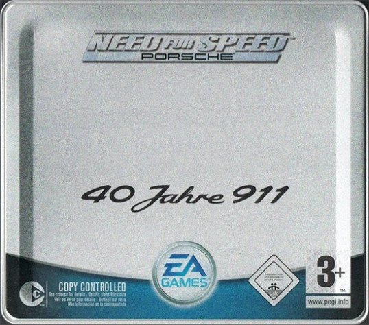 Обложка Need For Speed: Porsche. 40 Jahre 911