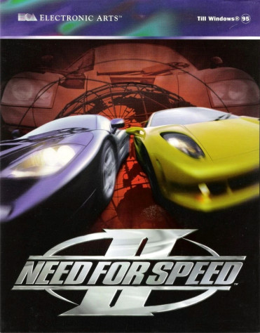 Европейская обложка Need For Speed II