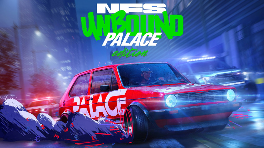 У&amp;nbsp;NFS Unbound&amp;nbsp;— Palace Edition, где Palace&amp;nbsp;— это бренд одежды