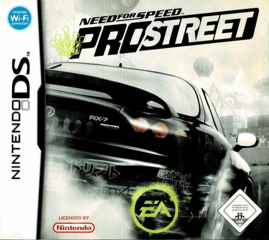 Обложка Need For Speed: ProStreet для Nintendo DS