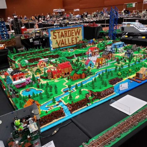 Pelican Town на&amp;nbsp;BrickCon 2024, 75000 деталей