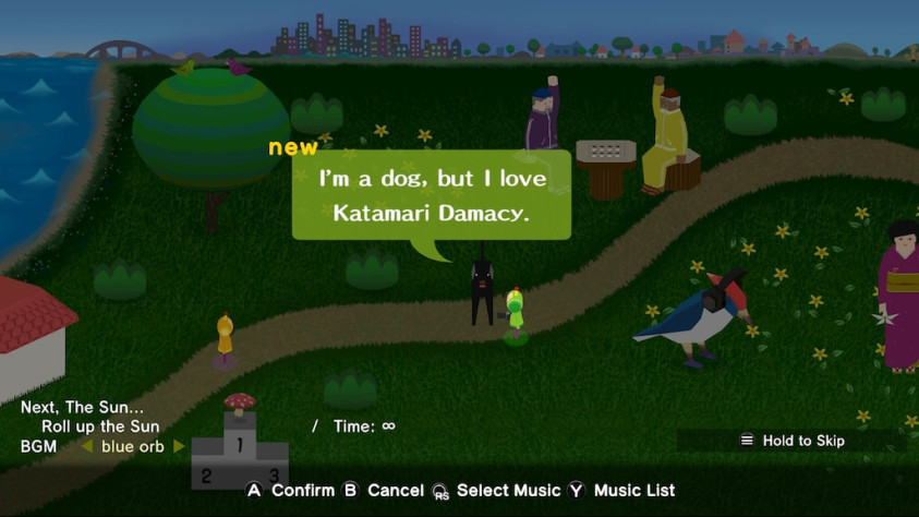 «Я&amp;nbsp;собака, но&amp;nbsp;я&amp;nbsp;люблю Katamari Damacy.»