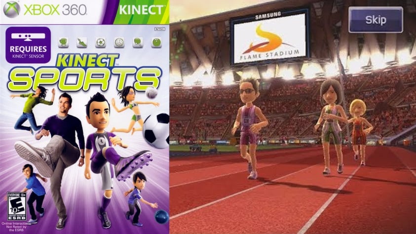 Попробовать себя в роли олипийского спортсмена модно было в Kinect Sports