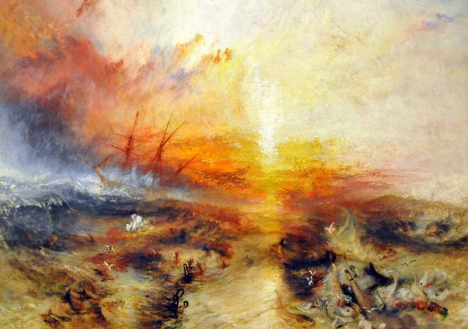 Корабль с невольниками. 1840 г.