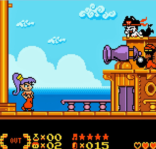 Оригинальная Shantae на Game Boy Color