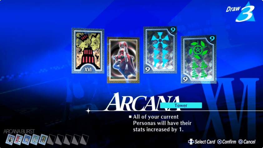 Карты-бонусы в шафл-тайм тоже привязаны к арканам таро, как и многие элементы игры.