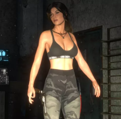 &amp;nbsp; 1 - Lara Nude version-X [Lara Nude (Small Boobs) Version X]2 - Croft Fitness Outfit