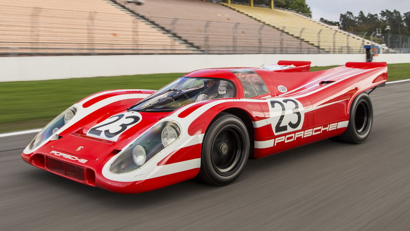 Расцветка&amp;nbsp;же явно отсылается к&amp;nbsp;Porsche 917K. Именно этот автомобиль под номером 23 в&amp;nbsp;1970-м году выиграл легендарный марафон «24 часа Ле-Мана».