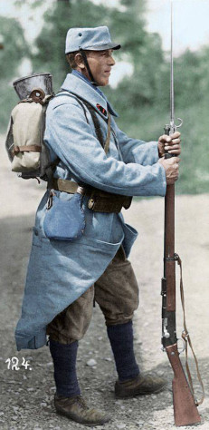 Французский солдат Первой Моровой.&amp;nbsp;