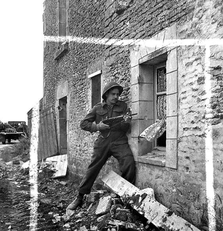 Канадский сапёр. июль 1944 года, Грюши, Франция.