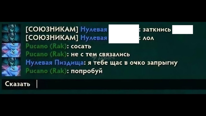 Игроки Dota 2 не всегда ведут себя вежливо.