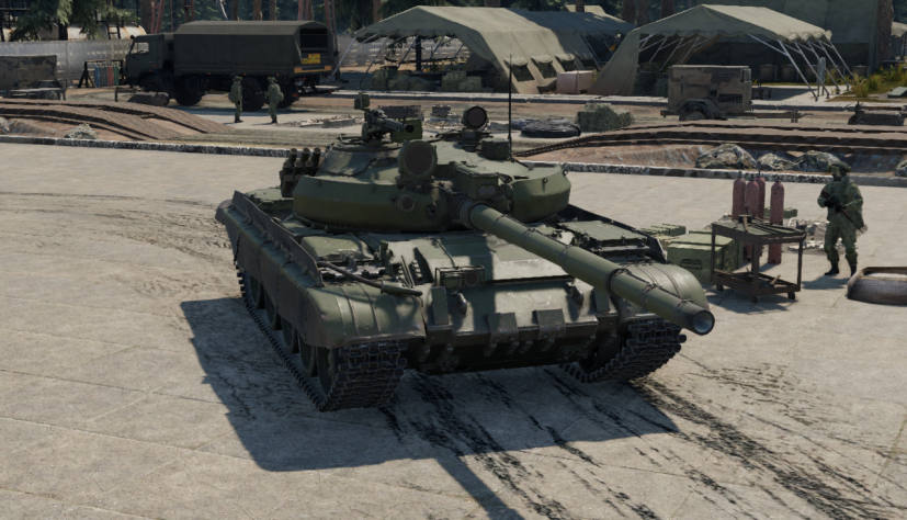 Т-62М-1 в игре