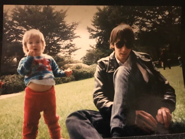 Уилл с дочерью, 1988 год