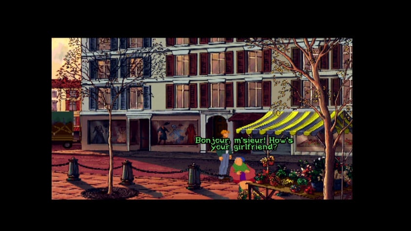 Кадр из версии Broken Sword: The Shadow of the Templars для PS1