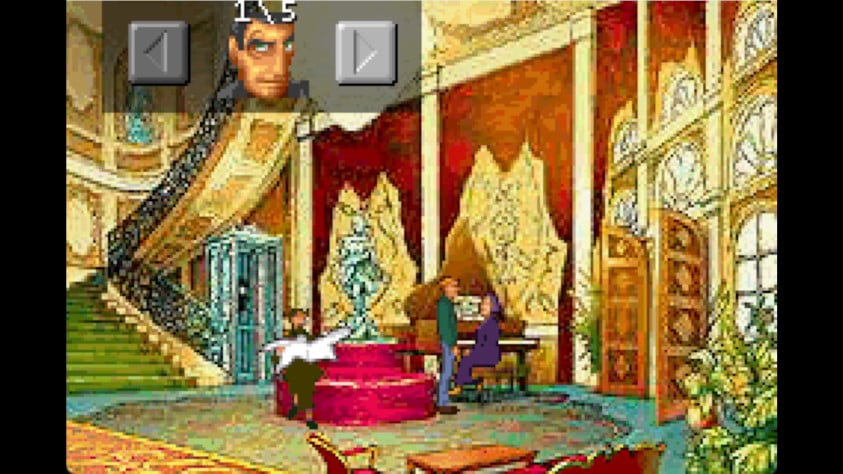 Диалоговая система The Shadow of the Templars для GBA