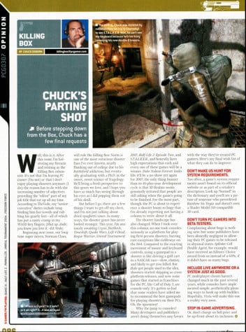 PC&amp;nbsp;Gamer, March 2007