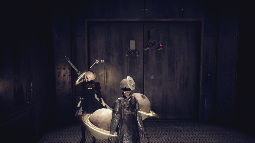 9S with Emil&#039;s mask