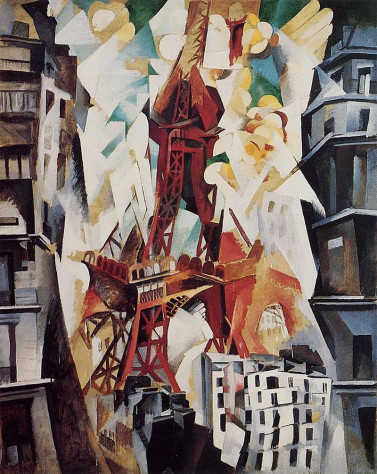 кубизм (Эйфелева башня, Робер Делоне, 1911)