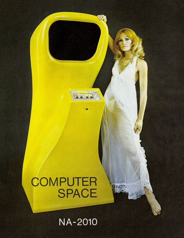 Первый рекламный флаер Computer Space.