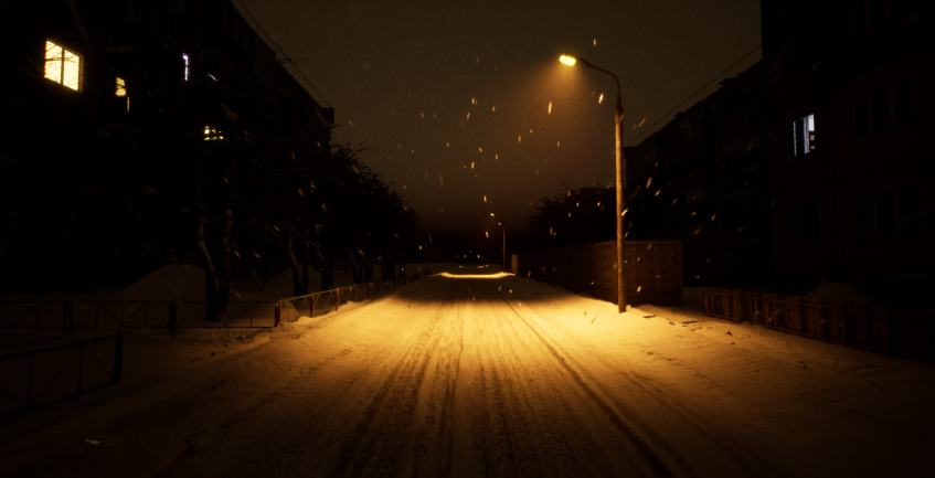 Скриншот улицы из &quot;Atmospheric&quot;