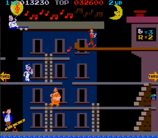 Игра Popeye 1982 года