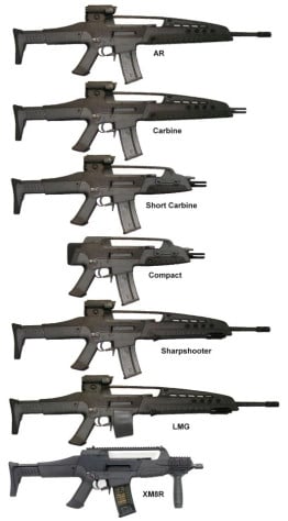 Варианты XM8