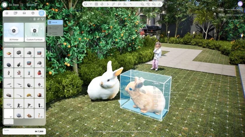 Ну вот можно добавить в игру 3D зайчика. И что с ним делать?