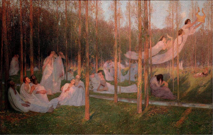 Остров блаженных. А. Мартин, 1899