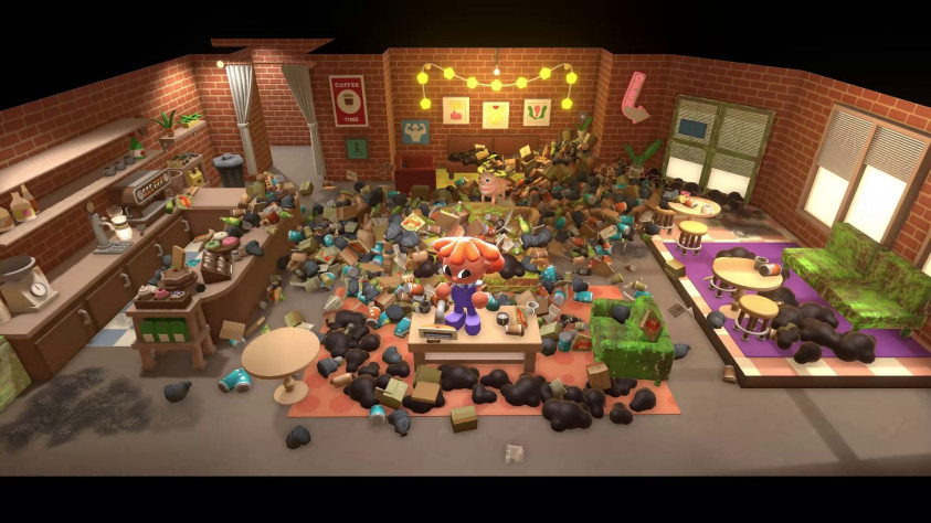 Авторы Just Crow Things анонсировали Cleaning Up! — уютный симулятор уборки