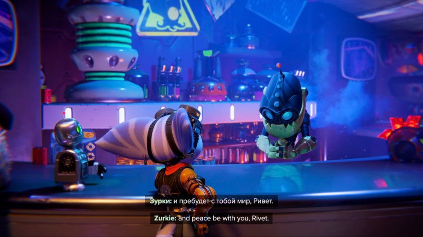Sike! Mr. Zurkon lives only to kill.