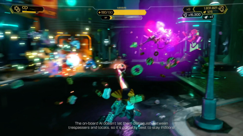 Insomniac пытается сделать видеоигру спокойно и без приключений. 2016, скриншот в цвете