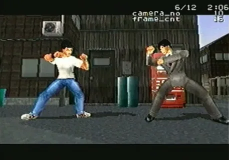Кадр из прототипа &quot;Shenmue&quot; для консоли &quot;Saturn&quot;