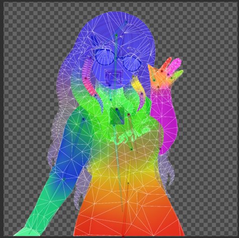 Привязка мэшей к "костям"