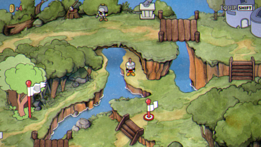 Как, например, в Cuphead.