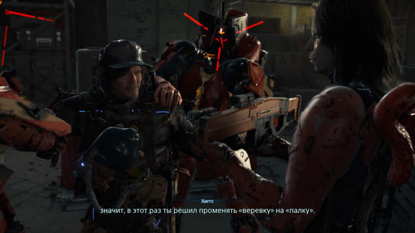 Вообще актерская игра Троя Бейкера здесь просто восхитительна. Местная вариация Джокера выглядит очень убедительно и&amp;nbsp;вызывает у&amp;nbsp;игрока должные эмоции.