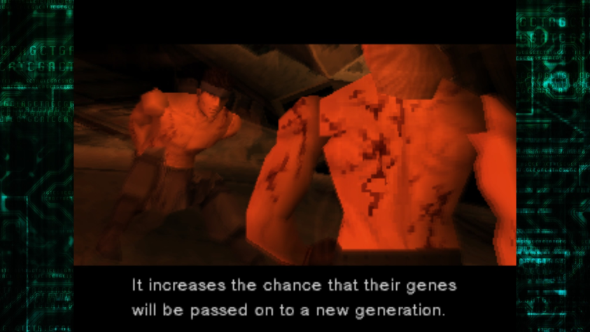 Ликвид Снейк против Солид Снейка в&amp;nbsp;финале MGS&amp;nbsp;1.